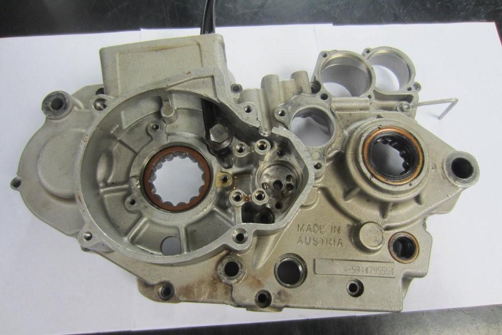 Linker carterdeel KTM LC 4/SXS 450